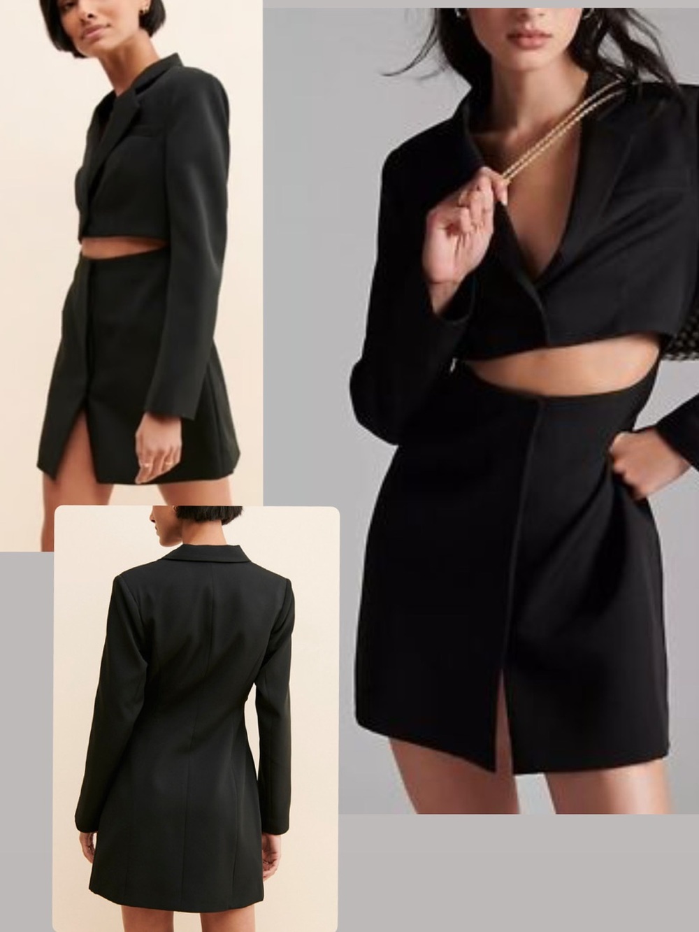 New! Chic Blazer Dress
